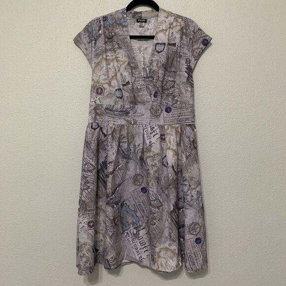 Retrolicious Dress Size 2X Retro Pinup Style - Picture 2 of 10